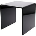 thumbnail image 1 of Plymor Black Acrylic Square Display Riser, 10" H x 10" W x 10" D (3/8" thick), 1 of 1