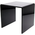 thumbnail image 1 of Plymor Black Acrylic Square Display Riser, 11" H x 11" W x 11" D (3/8" thick), 1 of 1