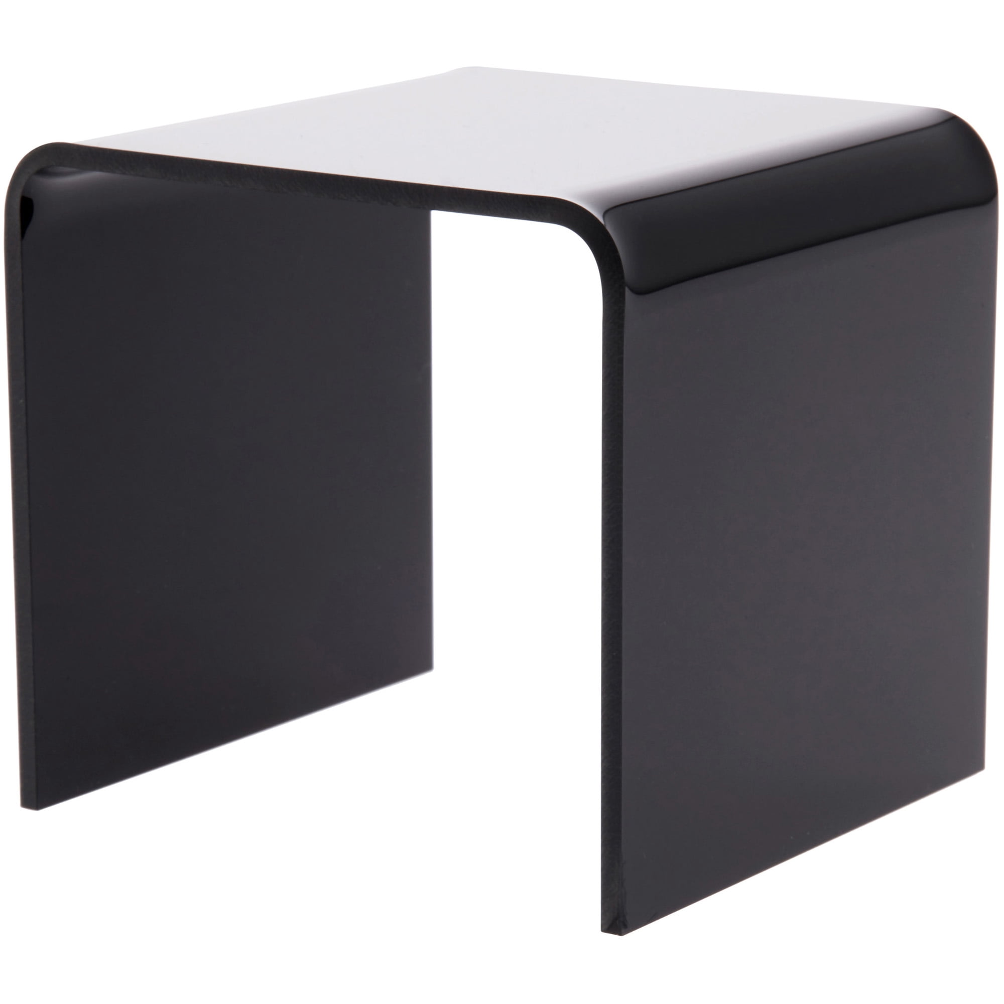 Plymor Black Acrylic Square Display Riser, 3