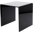 thumbnail image 1 of Plymor Black Acrylic Square Display Riser, 8" H x 8" W x 8" D (1/4" thick) (6 Pack), 1 of 1