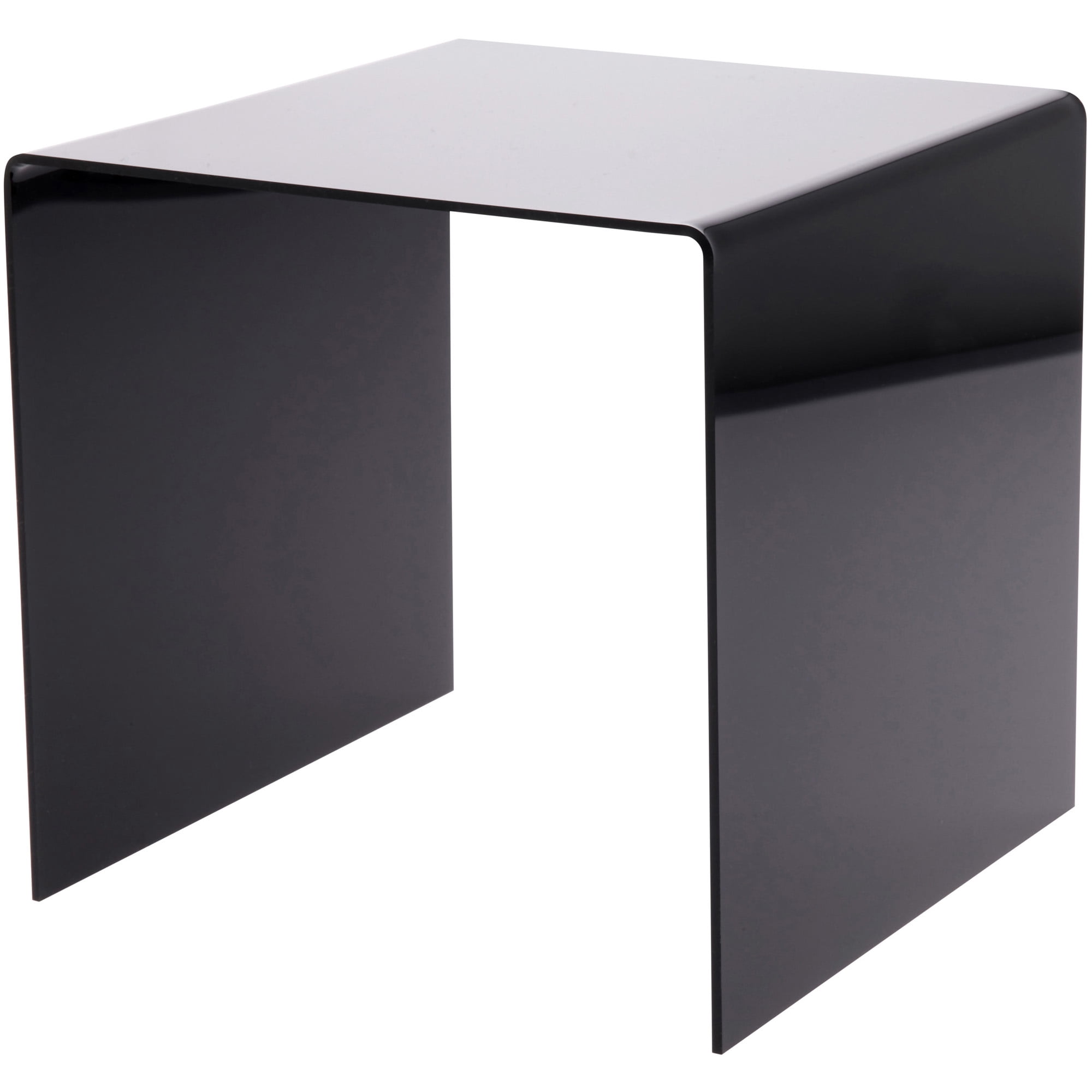 Plymor Black Acrylic Square Display Riser, 8