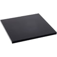 thumbnail image 1 of Plymor Black Acrylic Square Standard-Edge Display Base, 4" W x 4" D x 0.25" H, Pack of 2, 1 of 1