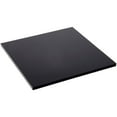 thumbnail image 1 of Plymor Black Acrylic Square Standard-Edge Display Base, 6" W x 6" D x 0.25" H, Pack of 6, 1 of 1