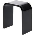 thumbnail image 1 of Plymor Black Acrylic Vertical Rectangular Display Riser, 2" H x 2" W x 1" D (3/32" thick) (12 Pack), 1 of 2