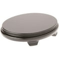 thumbnail image 1 of Plymor Black Oval Wood Veneer Footed Display Base, 9.5" W x 7.5" D x 2" H (9" x 7" Display Area), 1 of 1