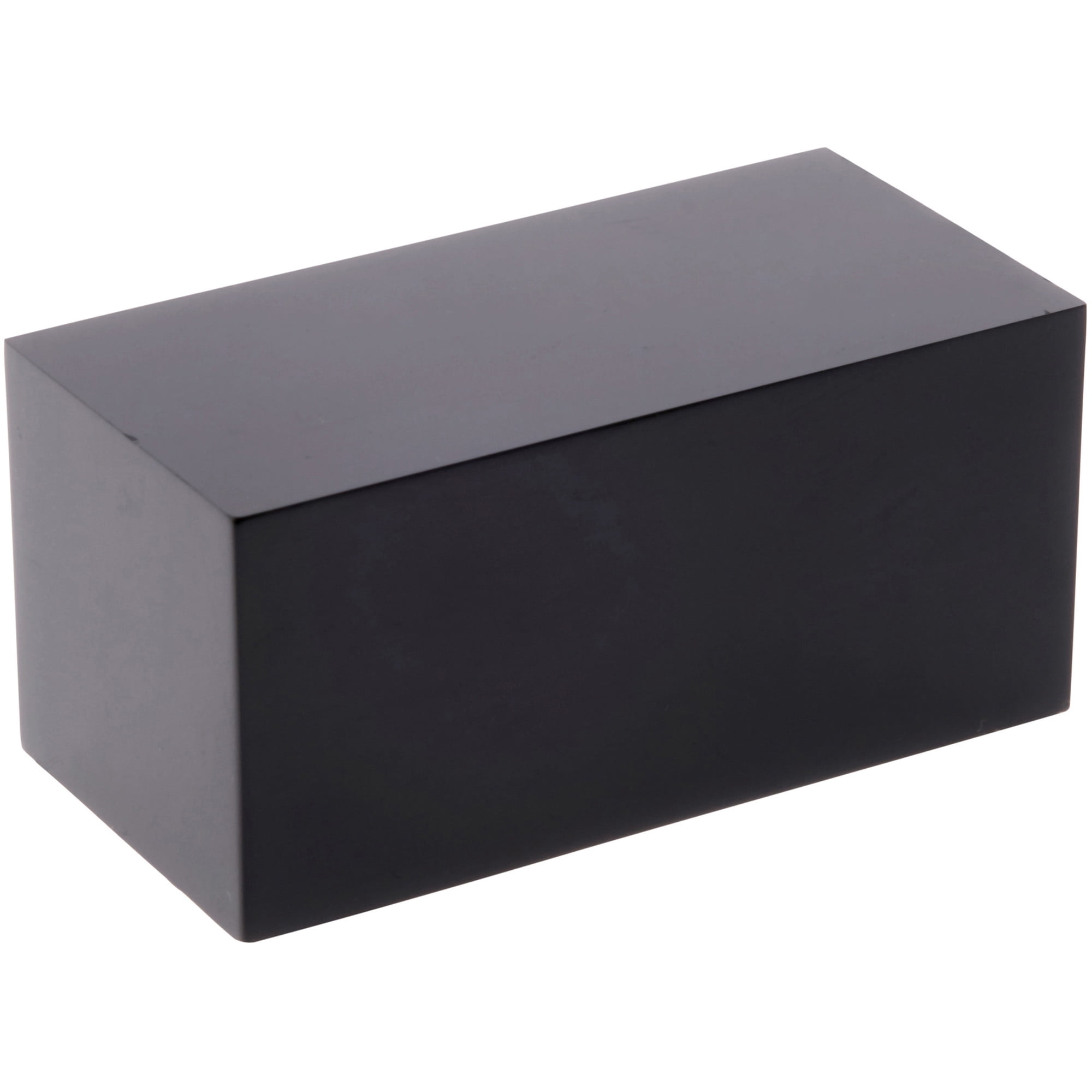 Plymor Black Polished Acrylic Rectangular Display Block, 1" H x 1" W x ...