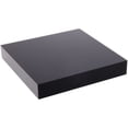 thumbnail image 1 of Plymor Black Polished Acrylic Square Display Block, 1" H x 6" W x 6" D, 1 of 1