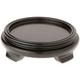 thumbnail image 1 of Plymor Black Round Wood Veneer Footed Display Base, 6" W x 6" D x 1.75" H (4.5" Display Diameter), 1 of 1