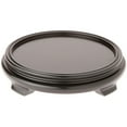 thumbnail image 1 of Plymor Black Round Wood Veneer Footed Display Base, 9.5" W x 9.5" D x 2" H (8" Display Diameter), 1 of 1
