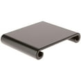 thumbnail image 1 of Plymor Black Scroll Wood Veneer Footed Display Base, 8" W x 6.5" D x 1.25" H (6.875" x 6.25" Display Area), 1 of 1