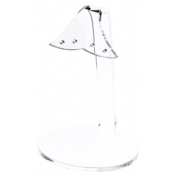 Plymor Clear Acrylic 2 Pair Hanging Earring Display Stand, 2.5" W x 2" D x 3.125" H (3 Pack)