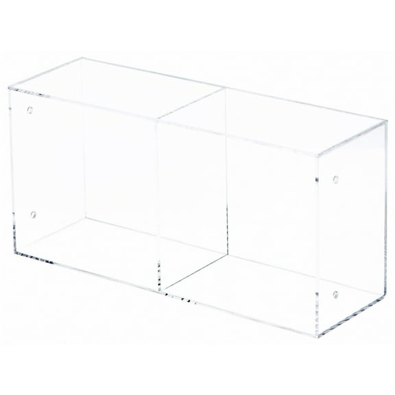 Plymor Clear Acrylic 26-CD Display Tray, 12.25" W x 6" D x 4" H