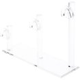 thumbnail image 1 of Plymor Clear Acrylic 3 Curved Bridge Display Risers for Eyeglass Frames, 7" H x 9" W x 3" D (3 Pack), 1 of 2