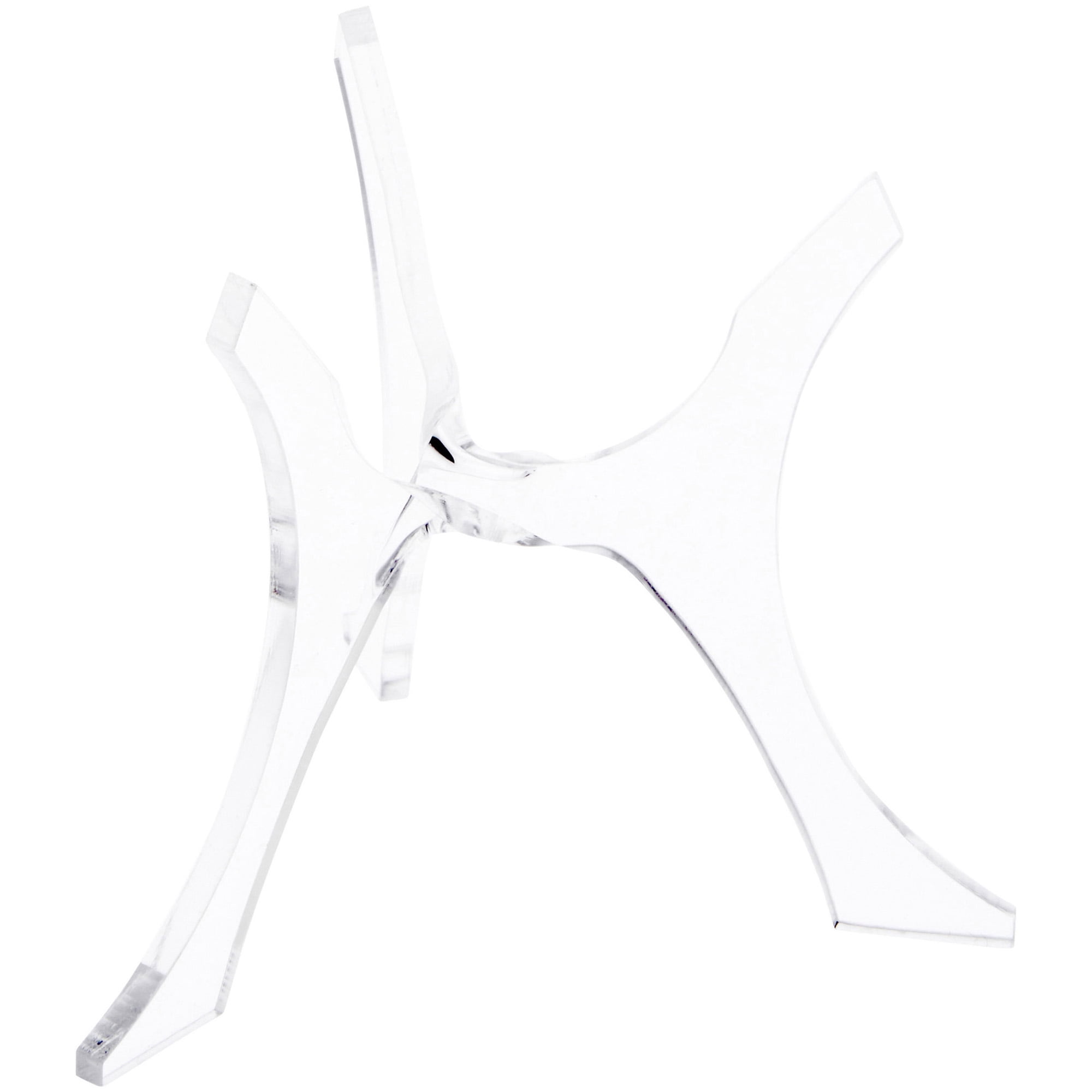 Plymor Clear Acrylic 3-Leg Tri-Pod Display Riser, Holds Egg or Sphere ...