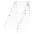 thumbnail image 1 of Plymor Clear Acrylic 4-Level Tilted Card Display Rack, 16.375" W x 19.5" D x 26" H, 1 of 1