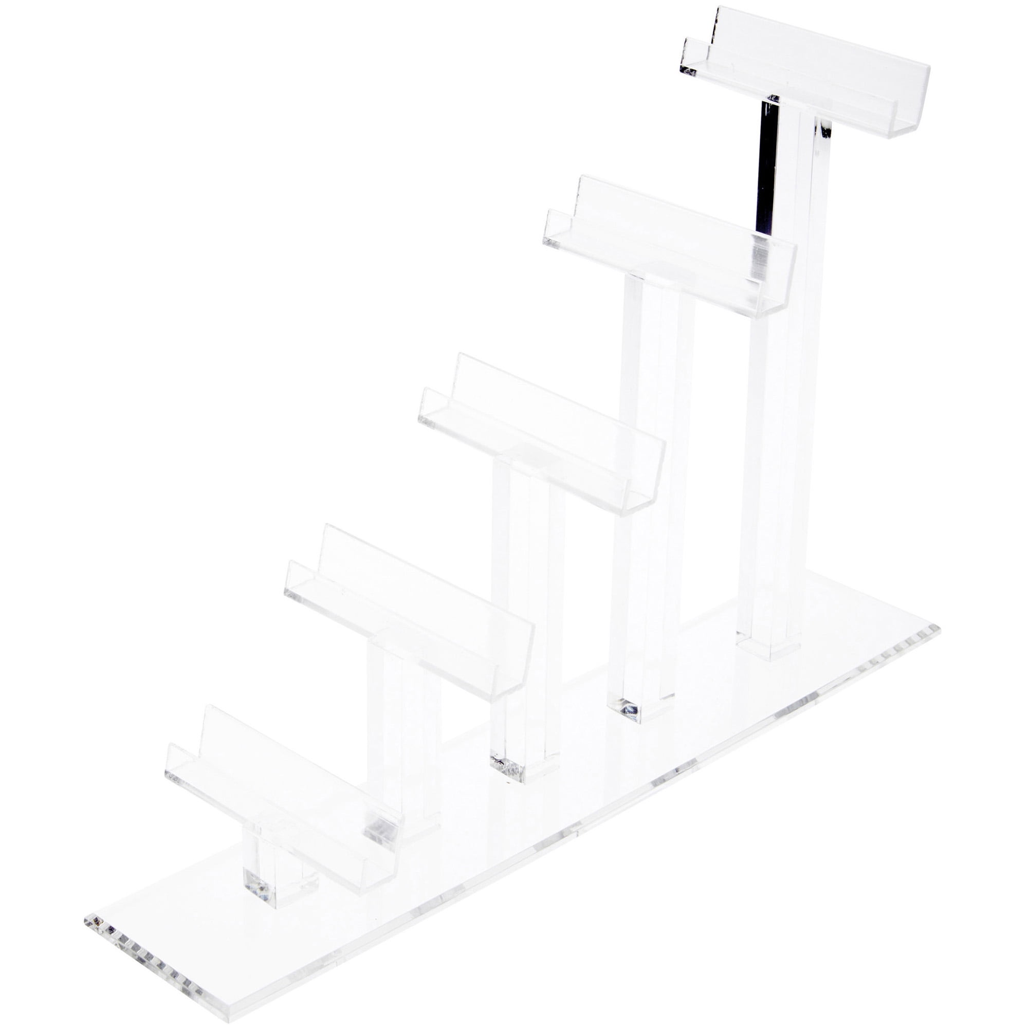 Plymor Clear Acrylic 5 Frame Display Risers for Eyeglasses, 9