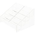 thumbnail image 1 of Plymor Clear Acrylic 8-Pocket Business Card Holder & Display (Horizontal) 4.75" H x 8" W x 6.25" D (2 Pack), 1 of 1