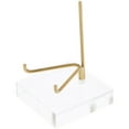 thumbnail image 1 of Plymor Clear Acrylic Base with Adjustable Brass Rods to Hold Rock, Fossil, and Mineral Specimen, 2.75" H x 1.75" W x 1.75" D (1.25" Arm Length) (2 Pack), 1 of 2