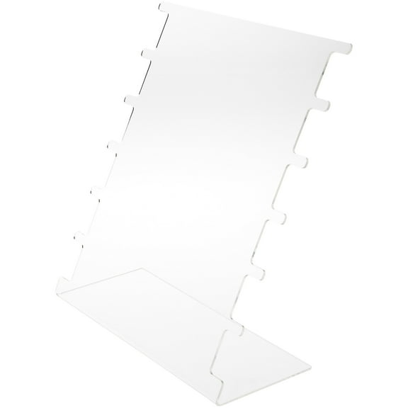 Plymor Clear Acrylic Belt or Scarf Display Stand, 15" H x 13.5" W x 6" D