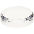thumbnail image 1 of Plymor Clear Acrylic Beveled Round Display Base, 4" W x 4" D x 1" H, 1 of 2