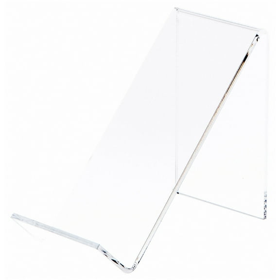 Plymor Clear Acrylic Cell Phone Display Stand / Easel, 2.5" W x 5" D x 4.5" H (6 Pack)