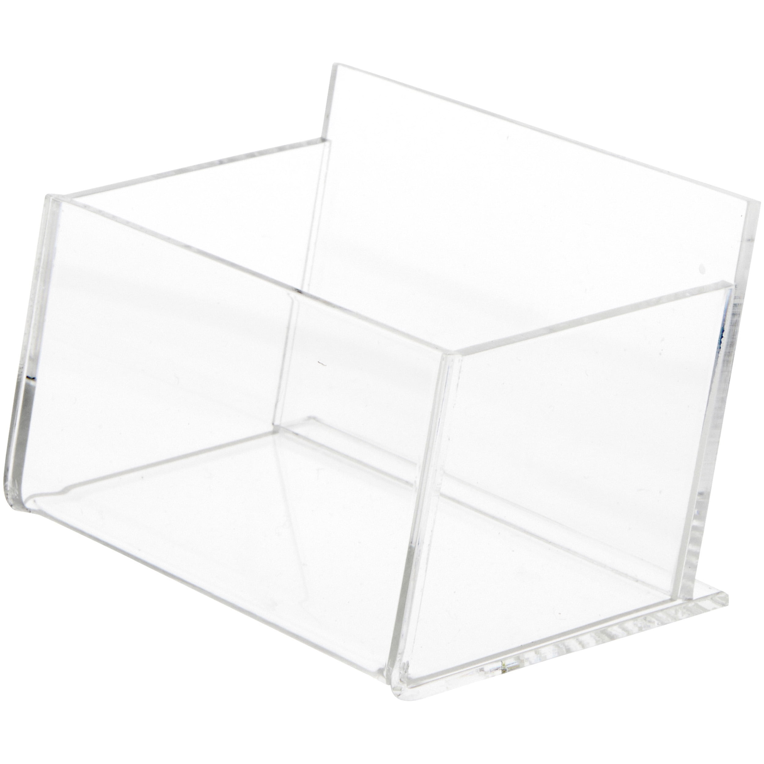 Plymor Clear Acrylic Deluxe Business Card Holder & Display