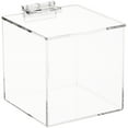 thumbnail image 1 of Plymor Clear Acrylic Display Case Box With Hinged Lid, 4" x 4" x 4", 1 of 1