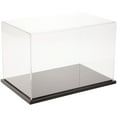 thumbnail image 1 of Plymor Clear Acrylic Display Case with Black Base, 11" W x 7" D x 7" H, 1 of 1