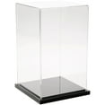 thumbnail image 1 of Plymor Clear Acrylic Display Case with Black Base, 5" x 5" x 8", 1 of 1