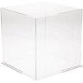 thumbnail image 1 of Plymor Clear Acrylic Display Case with Clear Base, 11" x 11" x 11", 1 of 1
