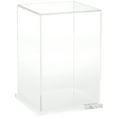 thumbnail image 1 of Plymor Clear Acrylic Display Case with Clear Base, 6" W x 6" D x 9" H, 1 of 1