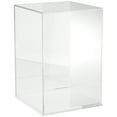 thumbnail image 1 of Plymor Clear Acrylic Display Case with Clear Base (Mirror Back), 10" W x 10" D x 15" H, 1 of 1