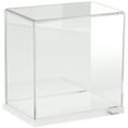 thumbnail image 1 of Plymor Clear Acrylic Display Case with Clear Base (Mirror Back), 6" W x 4" D x 6" H, 1 of 1