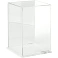thumbnail image 1 of Plymor Clear Acrylic Display Case with Clear Base (Mirror Back), 6" W x 6" D x 9" H, 1 of 1