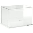 thumbnail image 1 of Plymor Clear Acrylic Display Case with Clear Base (Mirror Back), 9" W x 6" D x 6" H, 1 of 1
