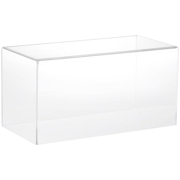 Plymor Clear Acrylic Display Case with No Base, 12" W x 6" D x 6" H