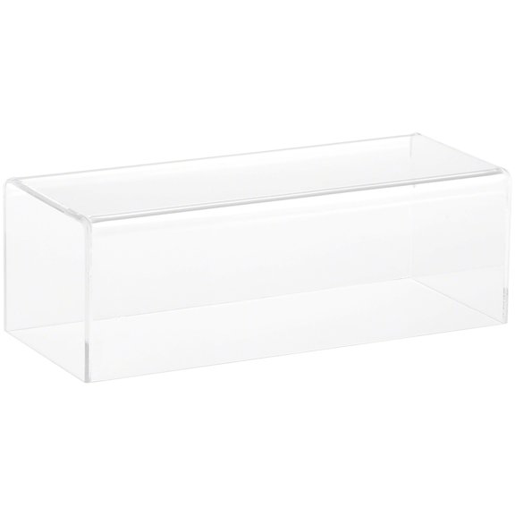 Plymor Clear Acrylic Display Case with No Base, 9" W x 3.5" D x 3" H