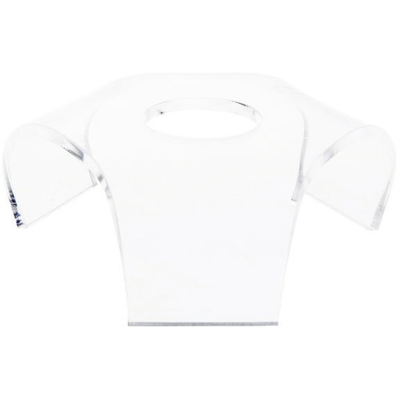 Plymor Clear Acrylic Display Riser for Spheres, 1.75" H x 5.5" W x 5.5" D (12 Pack)