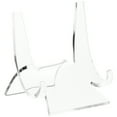 thumbnail image 1 of Plymor Clear Acrylic Double-Scoop Display Easel, 3" H x 2.875" W x 2.5" D (6 Pack), 1 of 2