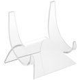 thumbnail image 1 of Plymor Clear Acrylic Double-Scoop Display Easel, 5.875" H x 5.75" W x 5.0625" D (6 Pack), 1 of 1