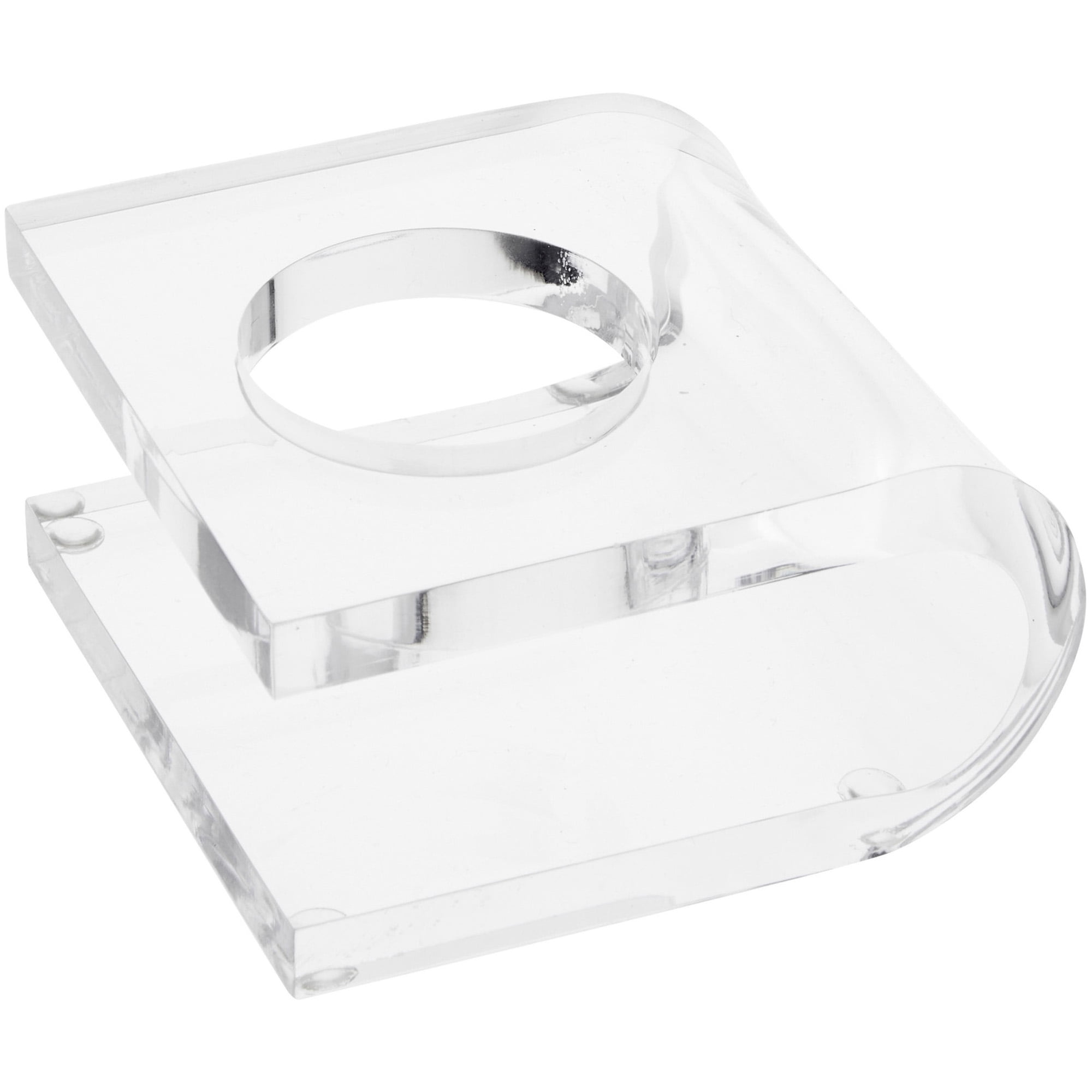 Plymor Clear Acrylic Egg, Marble, Ball or Sphere Holder Display Riser ...
