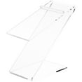 thumbnail image 1 of Plymor Clear Acrylic Elevated Heel "Z" Shoe Display Riser, 3" W x 6.25" D x 7.25" H (6 Pack), 1 of 2