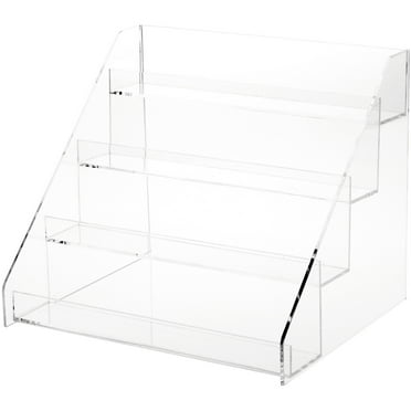 Plymor Clear Acrylic Vertical Rectangular Display Riser, 14" H x 14" W ...