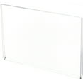 thumbnail image 1 of Plymor Clear Acrylic Folder-Style Sign Display Holder / Postcard Protector, 6" W x 4" H (6 Pack), 1 of 1