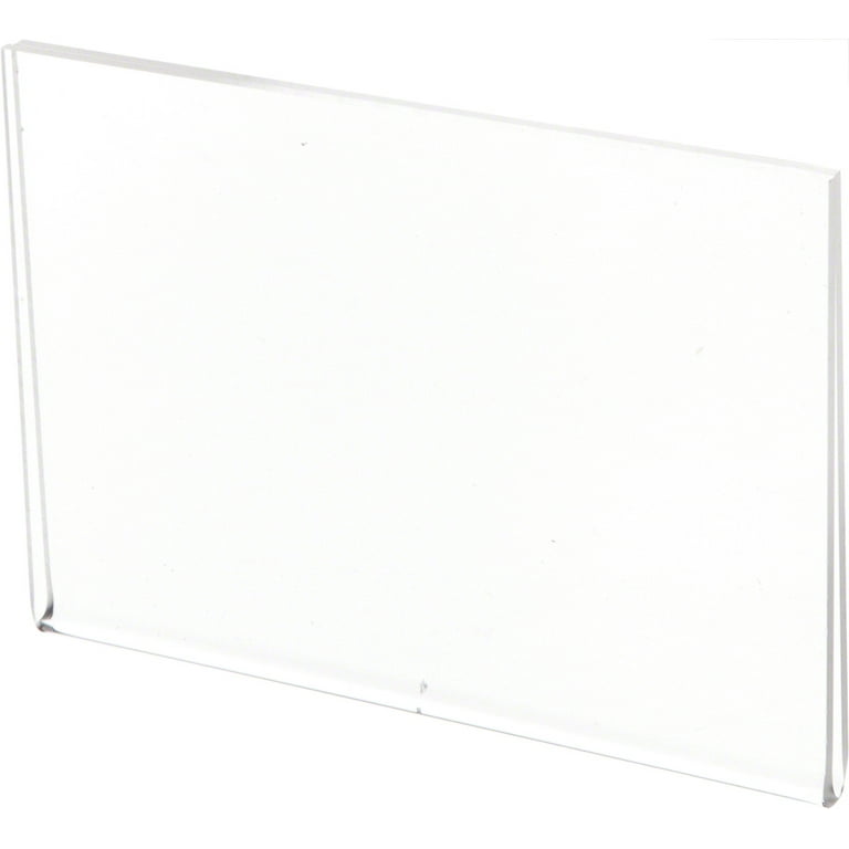 Juvale Clear Acrylic Folder Holder with 3 Sections for Paper Files,  Documents, Envelopes, Desk Organizer for School and Office Supplies, 9x6.75  in