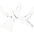 thumbnail image 1 of Plymor Clear Acrylic Fossil, Mineral or Crystal Display Holder Stand, 1.5" H x 1.75" W x 1.75" D (12 Pack), 1 of 2