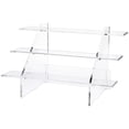 thumbnail image 1 of Plymor Clear Acrylic Interlocking Stair Display, 13" H x 26" W x 13" D (3/8" thick), 1 of 1