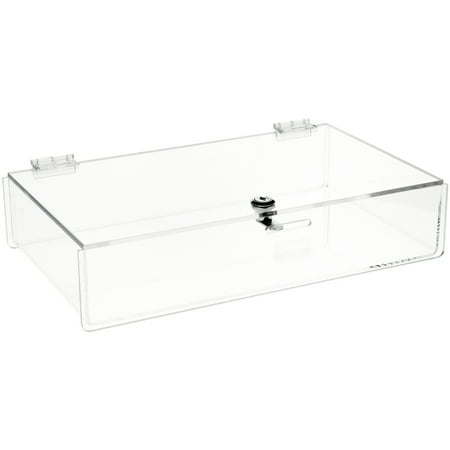 Plymor Clear Acrylic Locking Countertop Display Case
