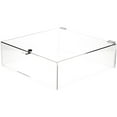 thumbnail image 1 of Plymor Clear Acrylic Locking Countertop Display Case, 6" H x 18" W x 18" D, 1 of 1