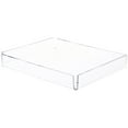 thumbnail image 1 of Plymor Clear Acrylic Open Corner Merchandise Display Tray, 8" W x 10" D x 1.25" H (3 Pack), 1 of 1